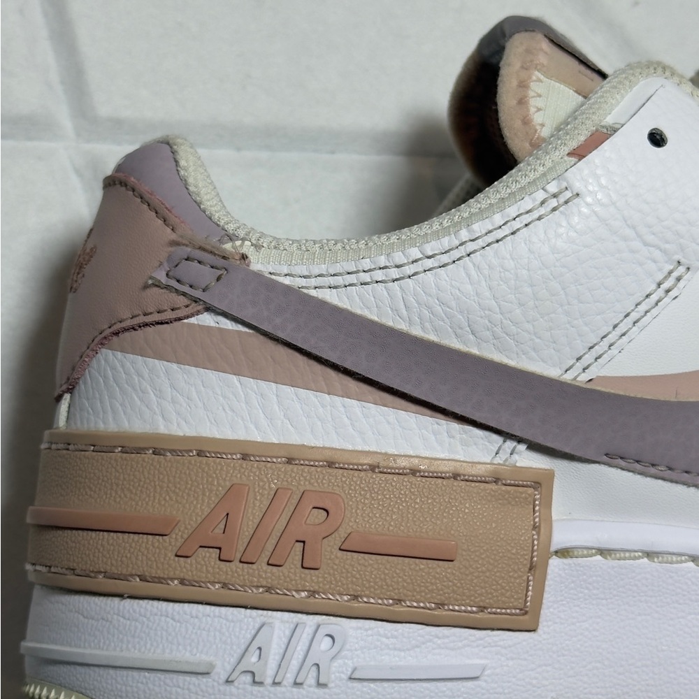 Nike Air Force 1 Shadow "Pale Coral/Cashmere" - Women’s 8.5 (CI0919-11) - Picture 8 of 11